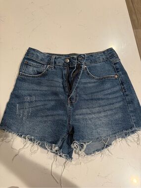 Like new target Jean mom shorts